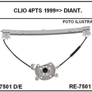 MVE RN CLIO 4PTS 1999... D/E (RN04-7501D/E) // D1P2C3N7 / D1P10C1N3