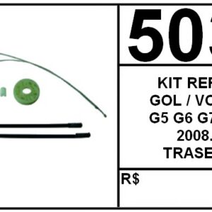 PMV KIT REPARO GOL / VOYAGE G5 G6 G7 4PTS 2008... / TRASEIRAS (PMV10 5039) = DP5019
