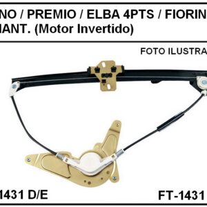 MVE FT UNO / PREMIO / ELBA 4PTS / FIORINO D/DIR (FT12-1431D/D) // D1P6C2N2