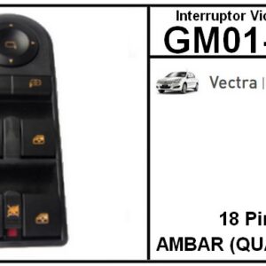 IVE BOTAO GM VECTRA 2013... (QUADRUPLO D/E.) TG1504.015/ GM01-1013 INT3016Q