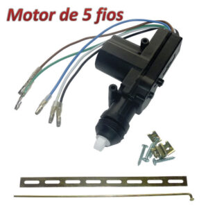 TRAVA ELETRICA 5 FIOS UNIVERSAL AVULSO = AVULSO5