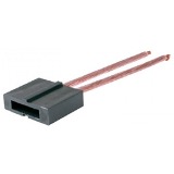 PORTA FUSIVEL LAMINA MEDIO F10 4MM PC C/ 10 UNI = 026