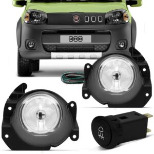 KIT FAROL MILHA UNO NOVO 2010 => = BOTAO ALTERNATIVO = FT491