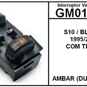 IVE GM S10 / BLAZER 1995/2011 / COM TRAVA AMBAR (QUADRUPLO D/E.) GM01-202 = INT4780Q