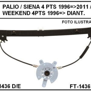 MVE FT PALIO / SIENA 4 PTS 1996...2011 / WEEKEND 4PTS 1996... R/DIR (FT04-1436D/D) - 70.080 // D1P6C1N4